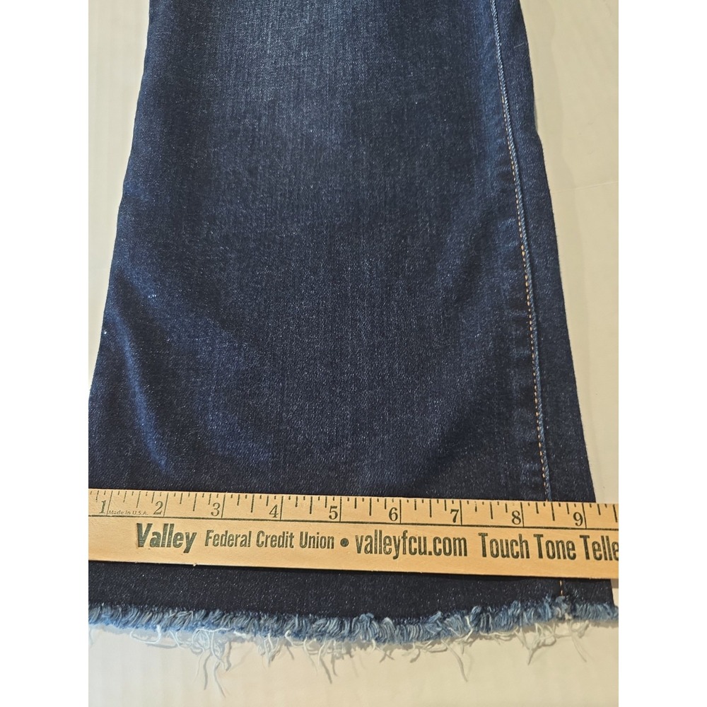Judy Blue Dark Wash High Rise Wide Leg Denim Jeans 5-Pocket, Women's 9/29 - Picture 3 of 13